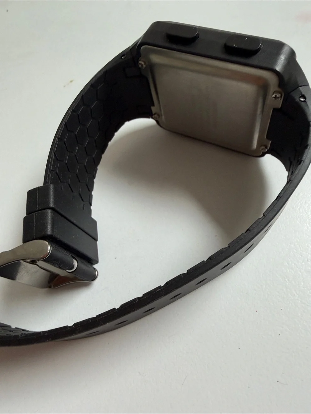 Testing Timer  Black Digital Sports Watch used to keep pace during tests